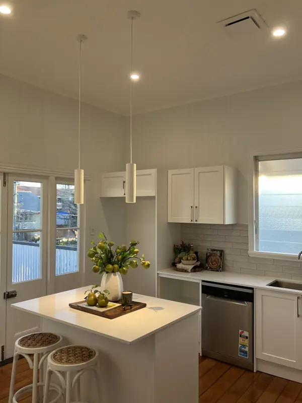 Queenslander kitchen pendants